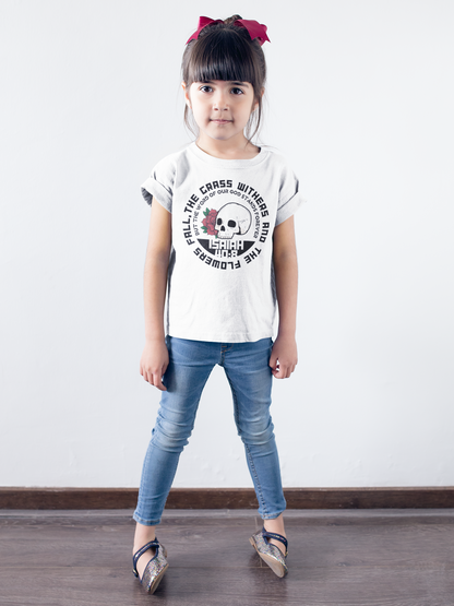 Rose Skull - Kids Christian Tee