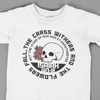 Rose Skull - Kids Christian Tee