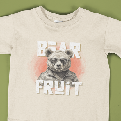 Toddler Bear Fruit Vintage