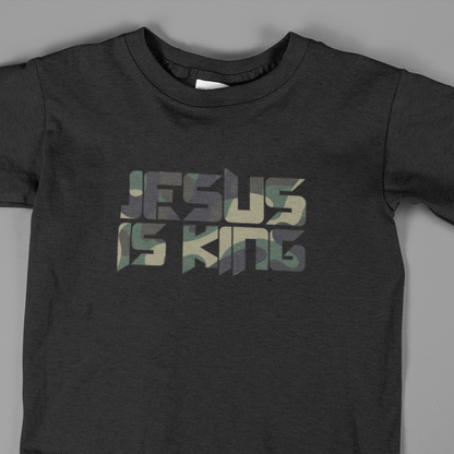 Camo Jesus is King - Adult Unisex Tee