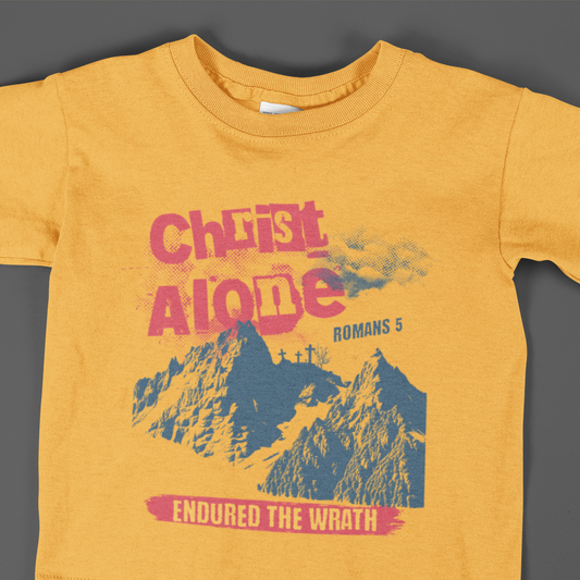 Christ Alone Mountain - Adult Unisex Tee