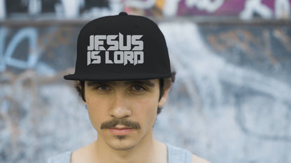 Jesus is Lord Flat Bill Hat