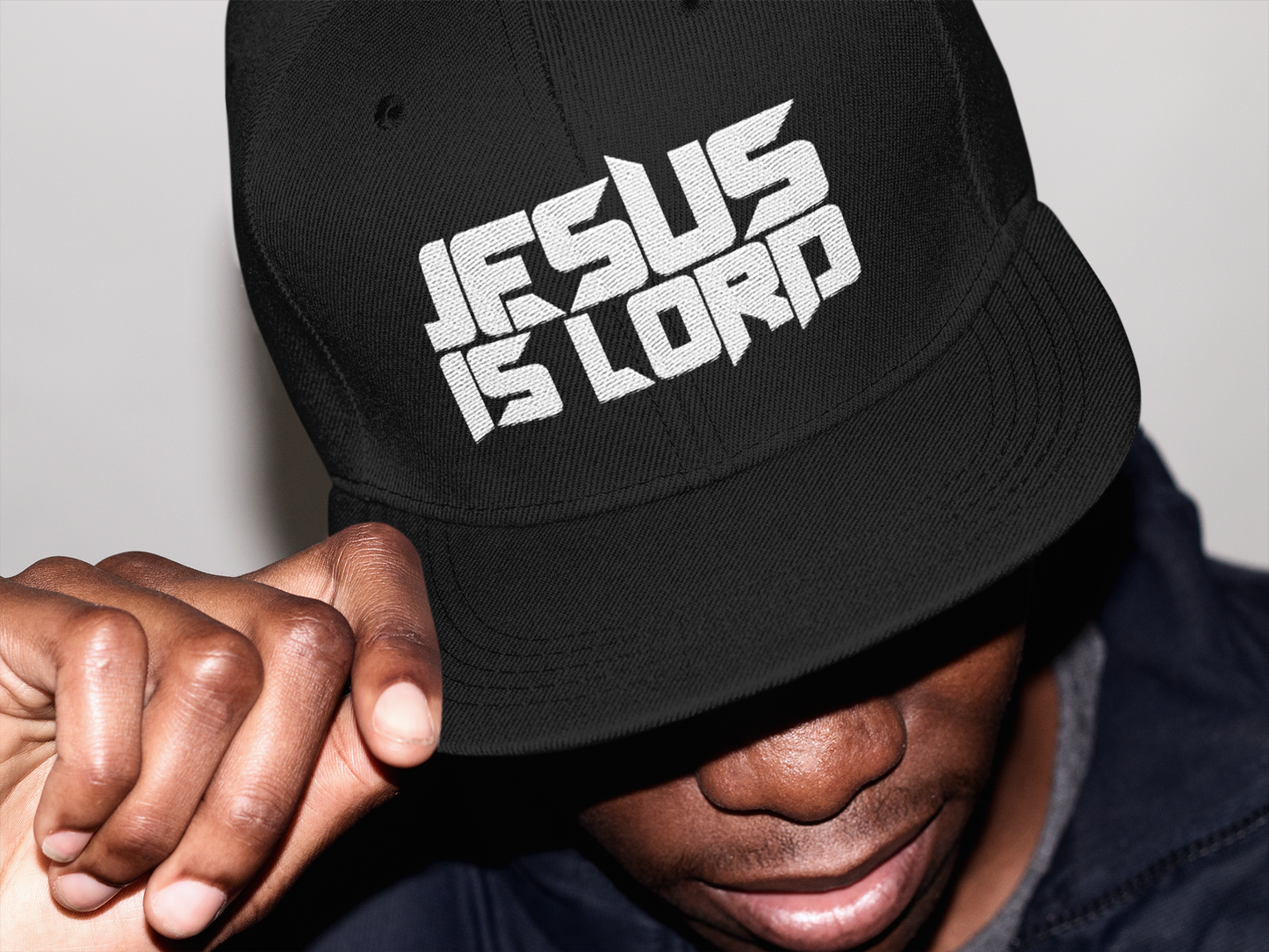 Jesus is Lord Flat Bill Hat