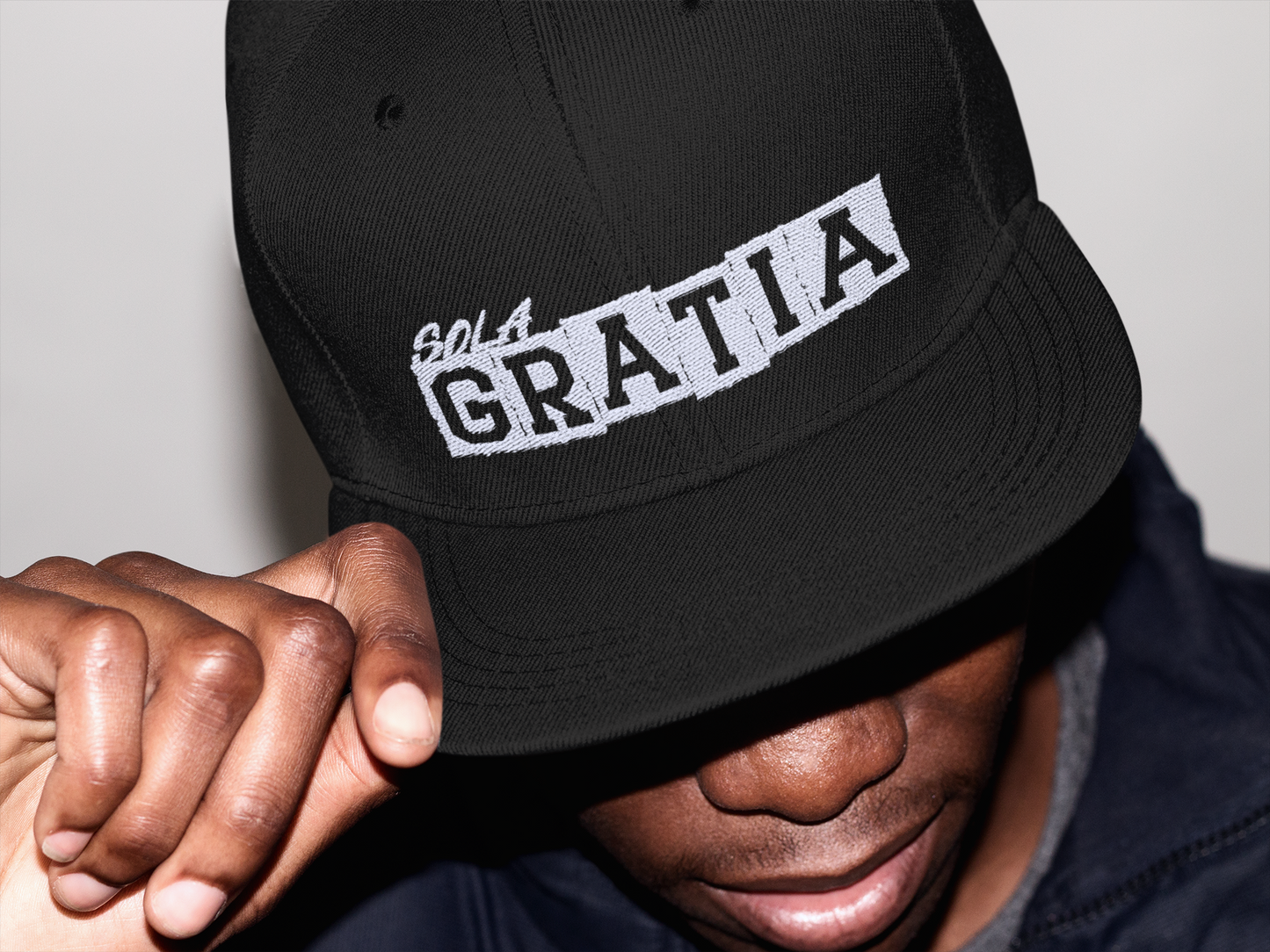 Sola Gratia Square Flat Bill Hat