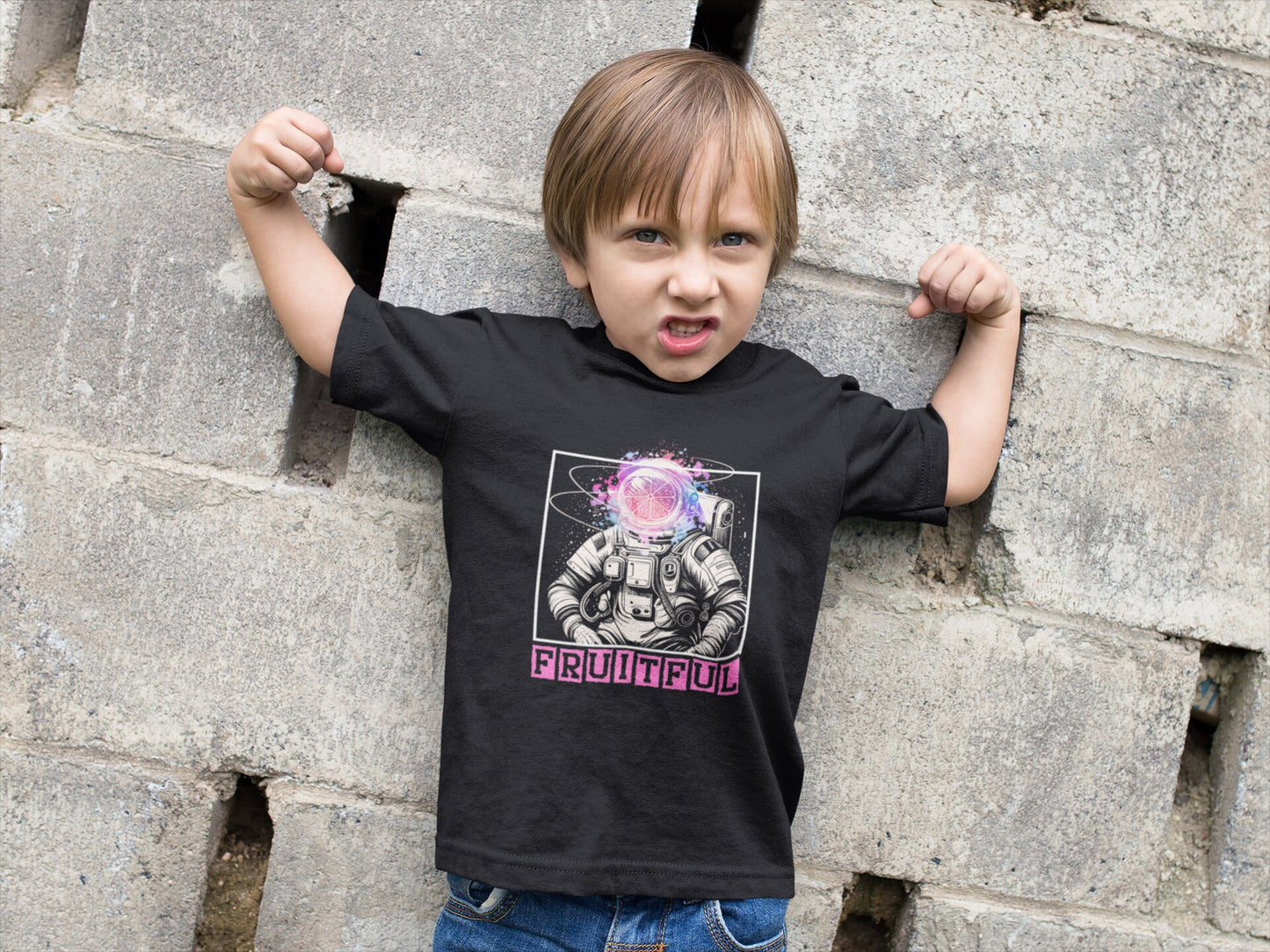 Fruitful Astronaut - Kids Christian Tee