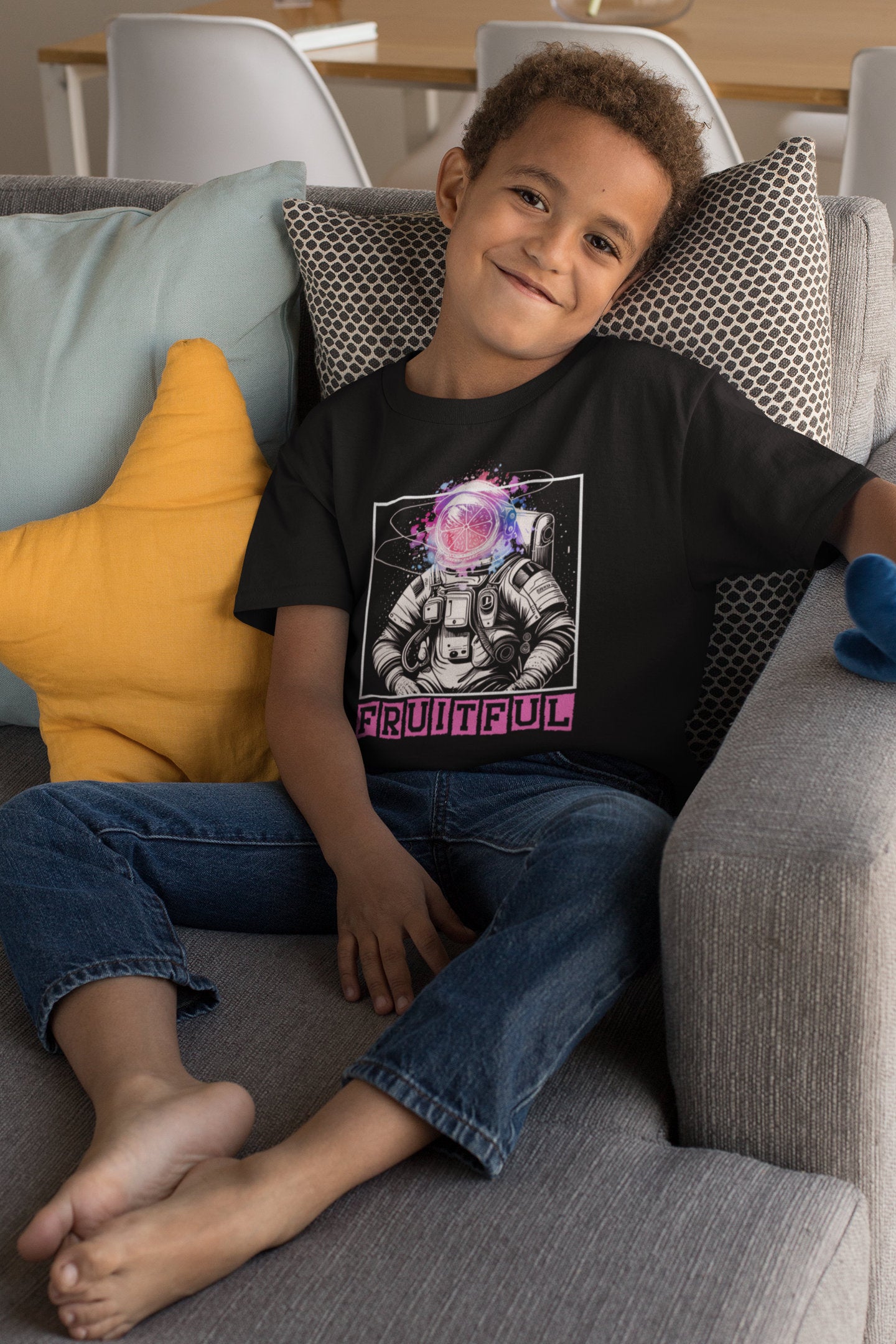 Fruitful Astronaut - Kids Christian Tee