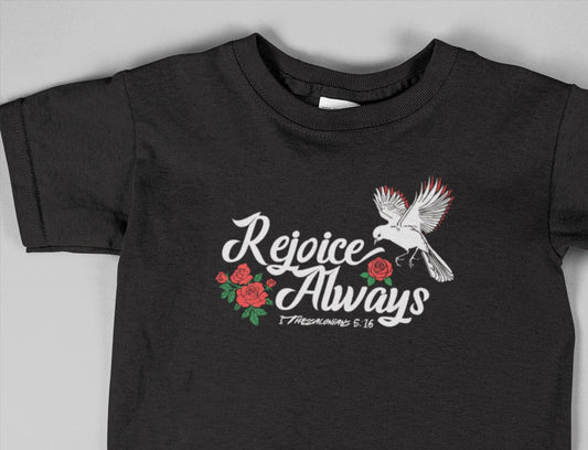 Rejoice Always - Kids Christian Tee