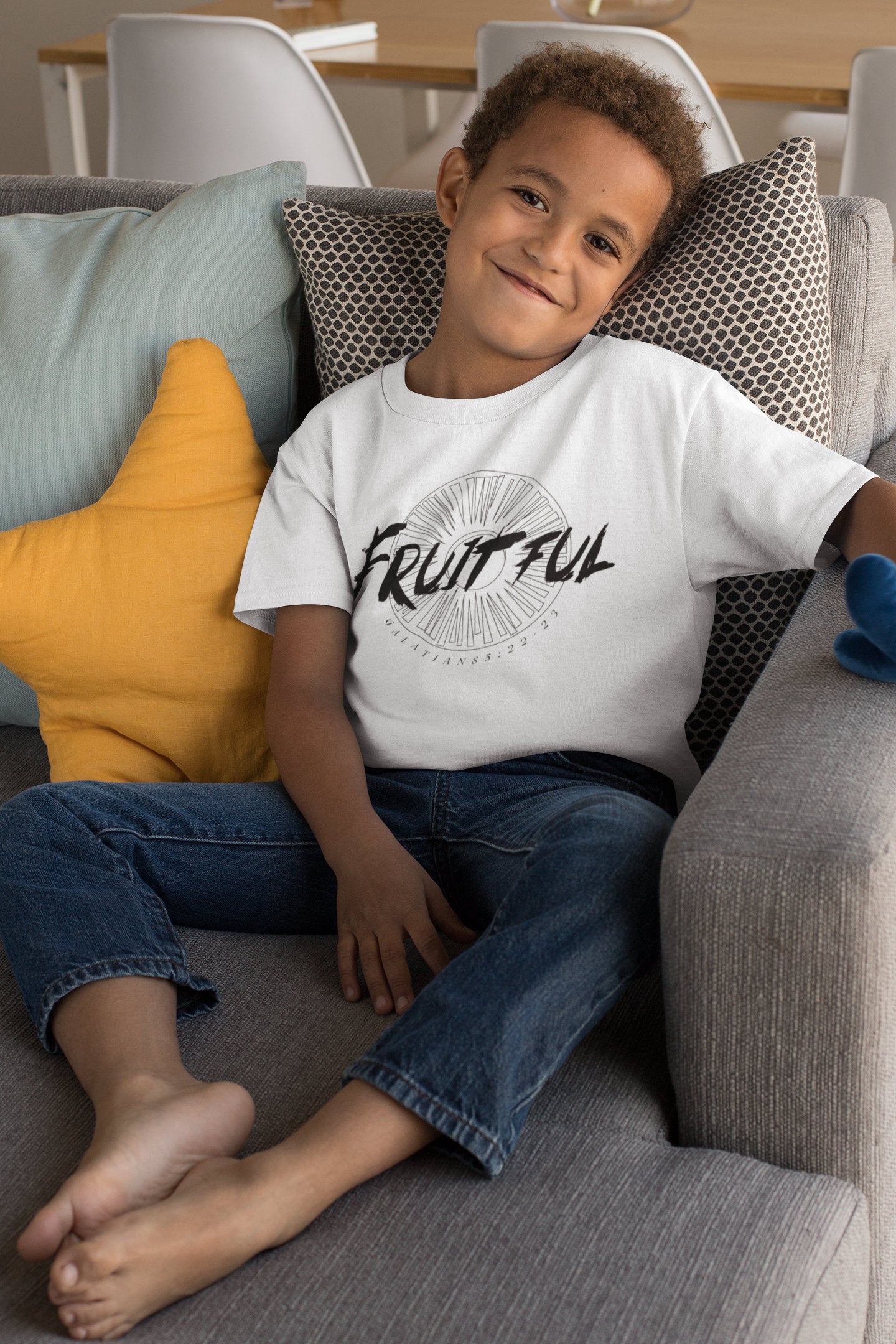 Sketch Fruitful - Kids Christian Tee