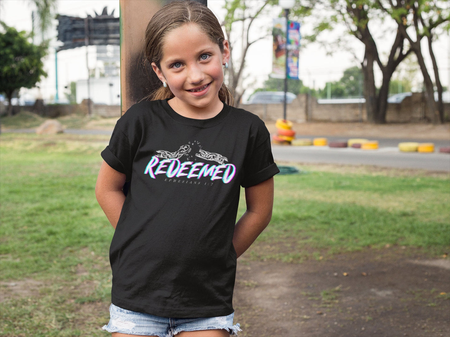 Chains Redeemed - Kids Christian Tee