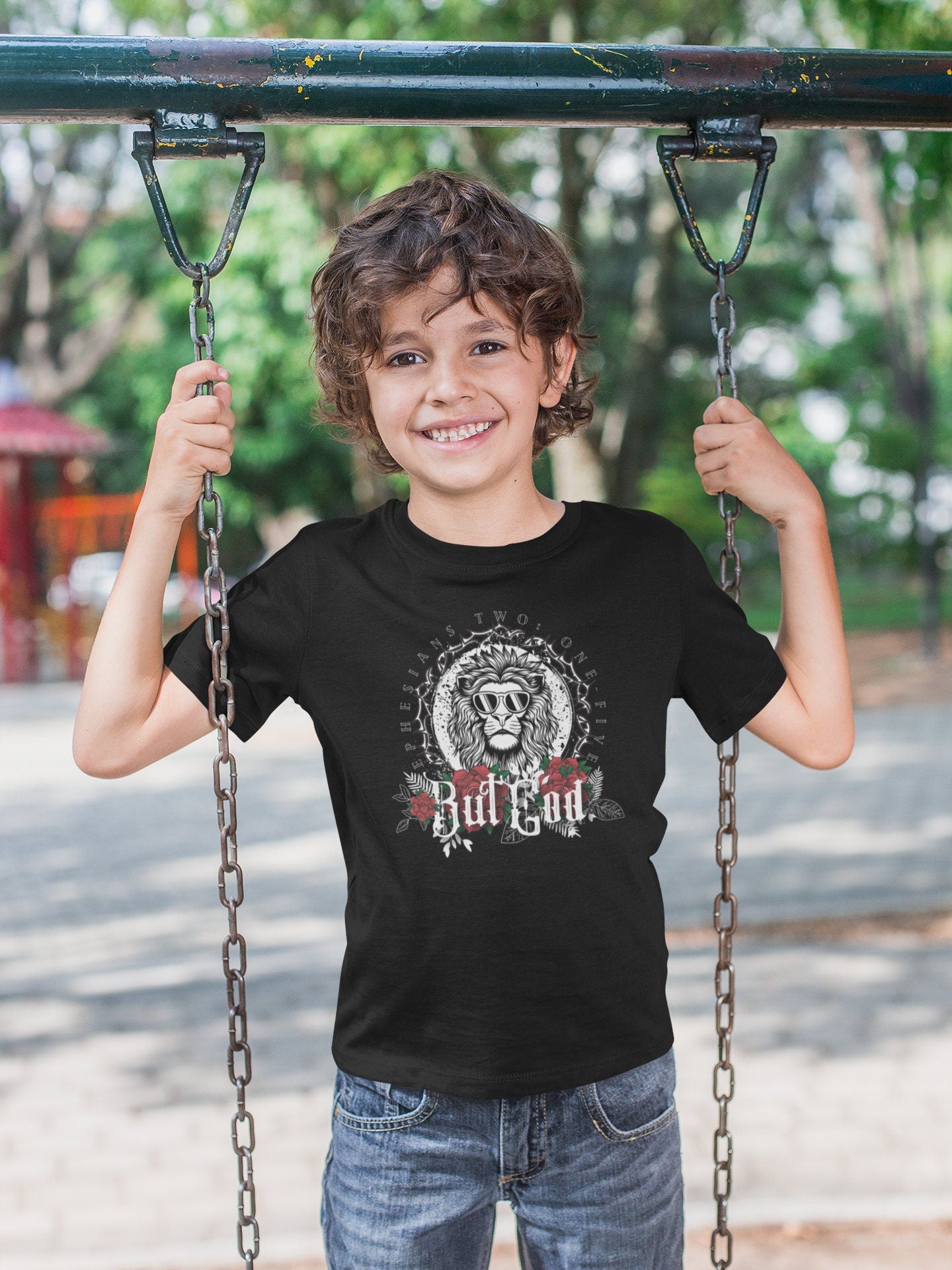 Lion But God - Kids Christian Tee