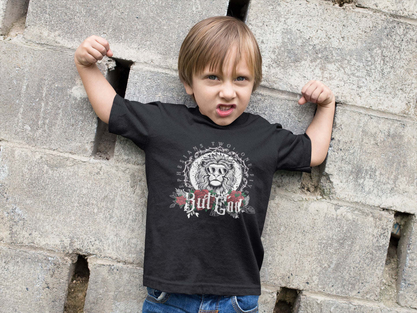 Lion But God - Kids Christian Tee