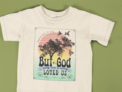 Boho But God - Kids Christian Tee