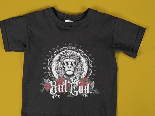 Lion But God - Kids Christian Tee