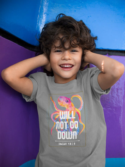 Neon Octopus - Kids Christian Tee