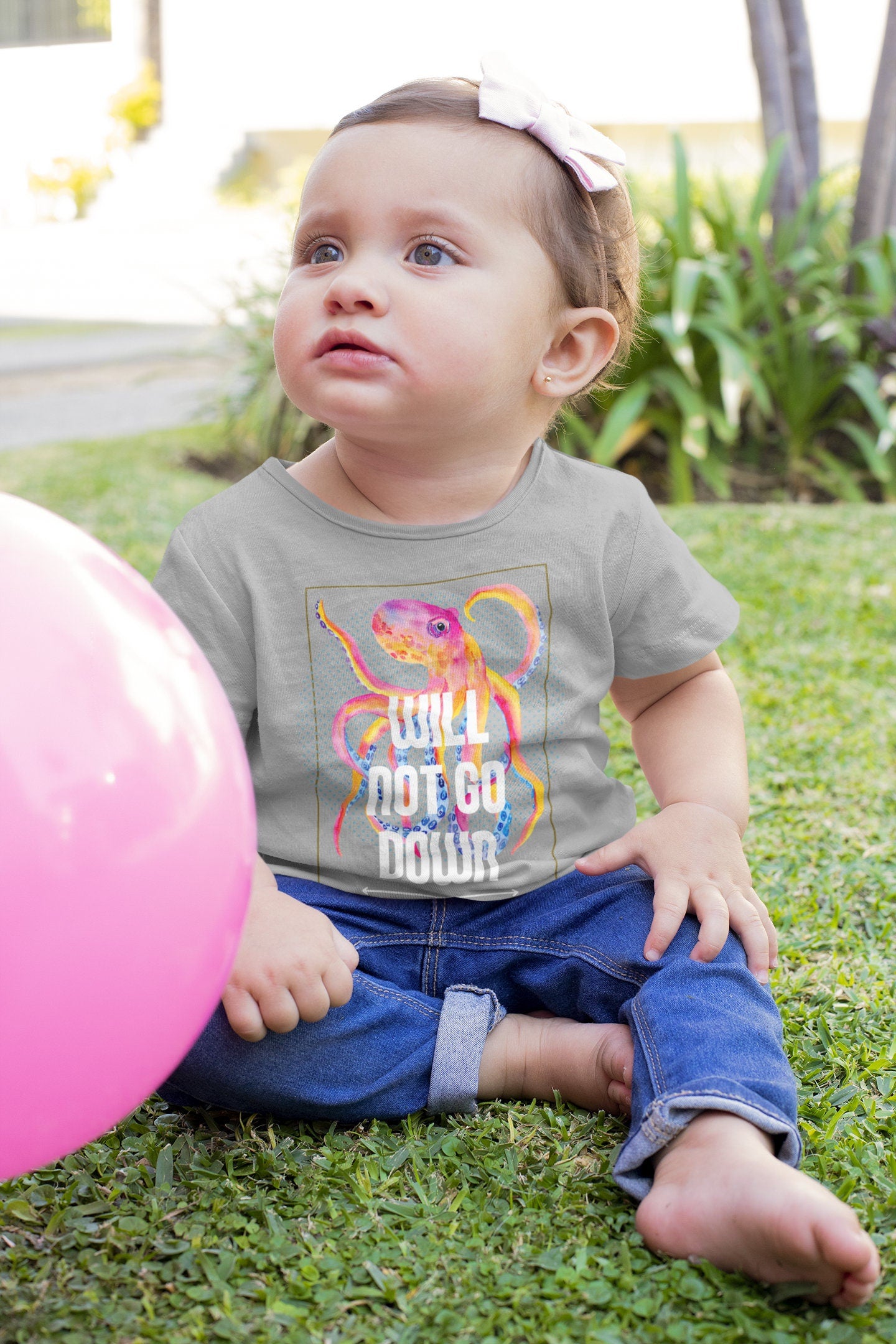 Neon Octopus - Kids Christian Tee