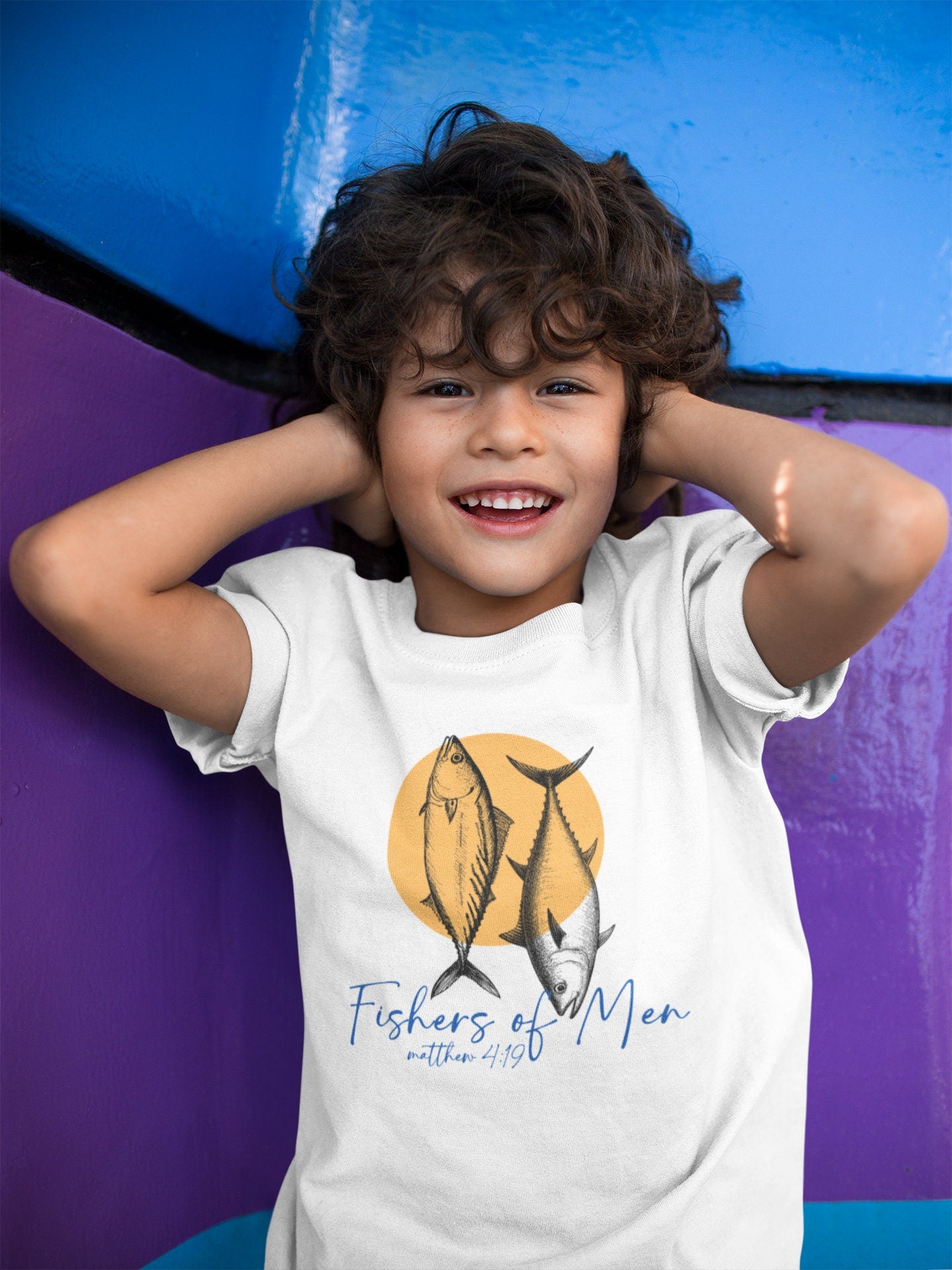 Fishers of Men - Kids Christian Tee